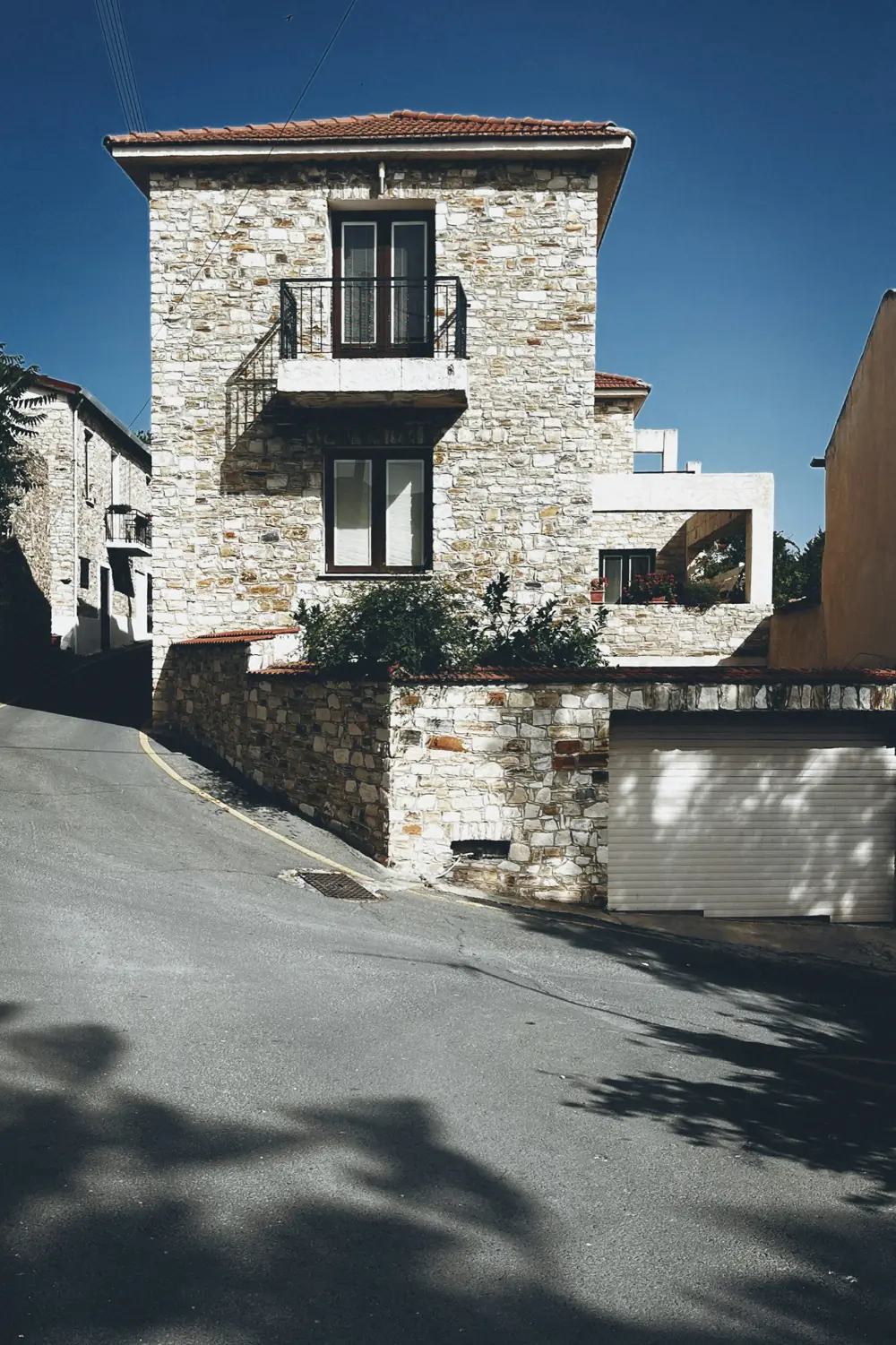 A stone house in a Cypriot village
